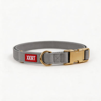 FUREVER365 Macaron Pet Dog Collar Adjustable Puppy Collar with Gold Buckle for Small Medium Large Dog