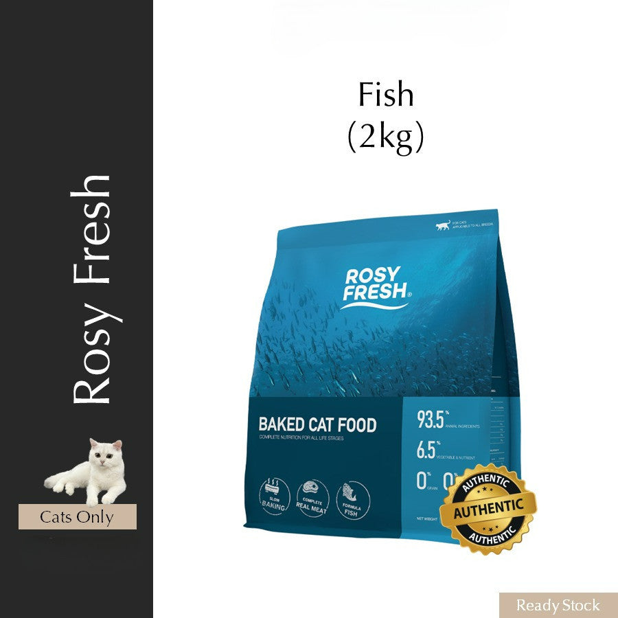 Rosy Fresh Complete Oven Bake Food Cat Food -1kg/2kg/6kg