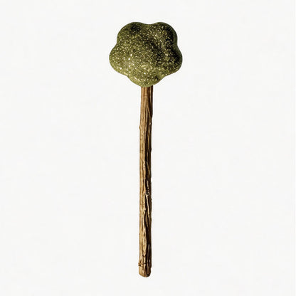 FUREVER365 Natural Catnip Lollipop Cat Toy Silvervine Stick Gall Fruit Molar Chew Toy Teeth Cleaning