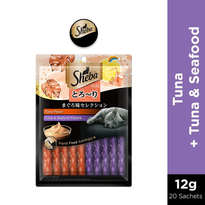 Sheba Melty Cat Treats Adult Cat - Choose Flavor 240g