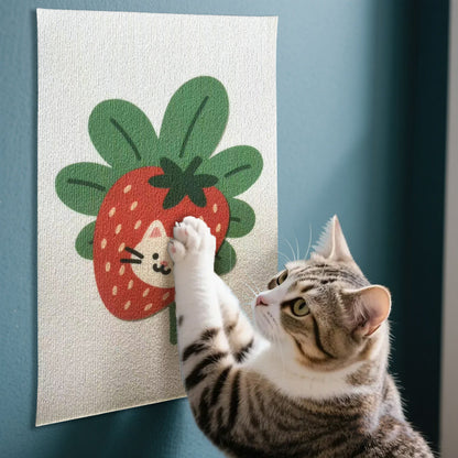 FUREVER365 Cat Scratching Mat Sofa Protector Wall Sticker Wear-Resistant Cat Scratch Pad 50x80cm