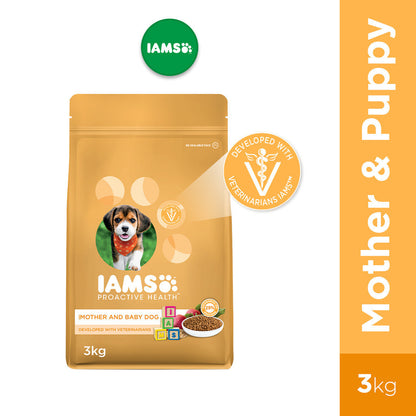 IAMS Dry Dog Food - Small Breed / Adult Dog / Mother & Puppy 3kg