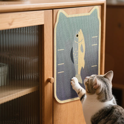 FUREVER365 Cat Scratching Mat Sofa Protector Wall Sticker Wear-Resistant Cat Scratch Pad 50x80cm