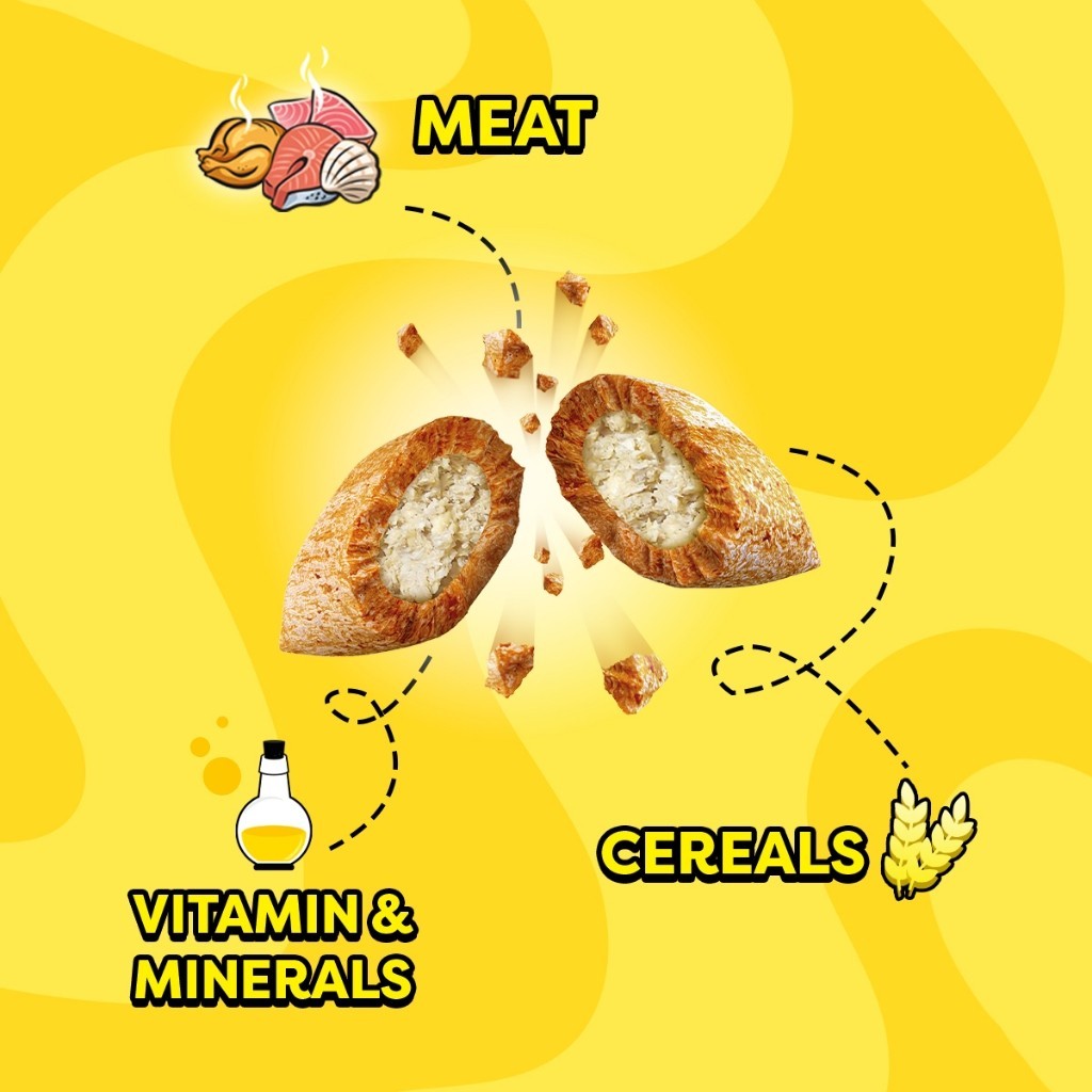 TEMPTATIONS Cat Treats Pockets & Mix Ups - All Flavors 75g