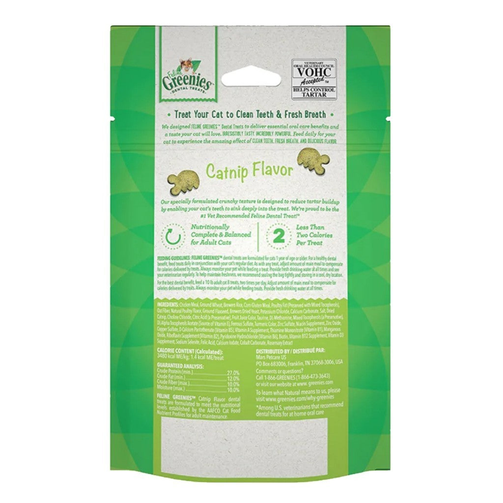 GREENIES Feline Dental Cat Treats for Adult Cats – All Flavor 60g