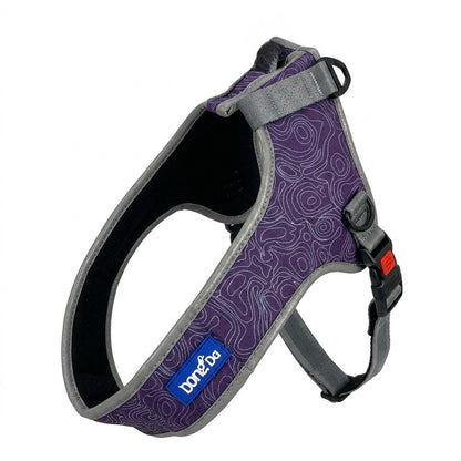 FUREVER365 Night Reflective Pet Harness No-Pull Mesh Dog Vest U-Shape Adjustable Chest Strap Leash