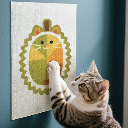 FUREVER365 Cat Scratching Mat Sofa Protector Wall Sticker Wear-Resistant Cat Scratch Pad 50x80cm
