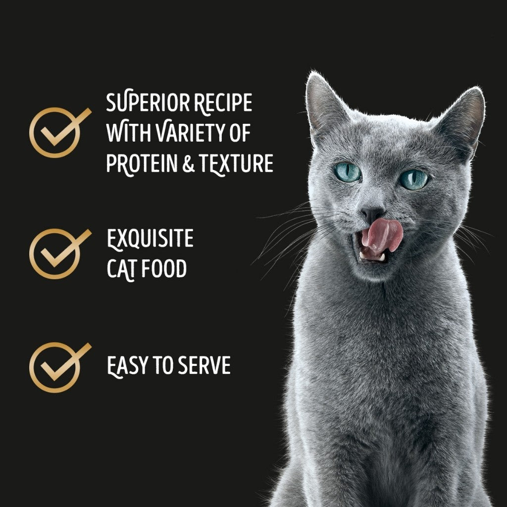 Sheba Wet Cat Food Canned For Adult Cat - All Flavors 85g per can