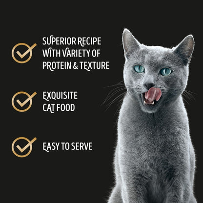Sheba Wet Cat Food Canned For Adult Cat - All Flavors 85g per can