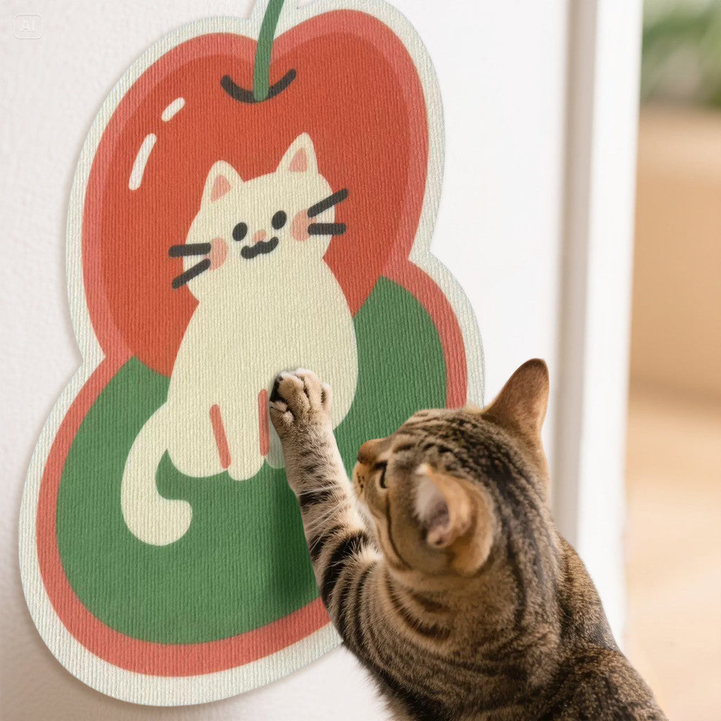 FUREVER365 Cat Scratching Mat Sofa Protector Wall Sticker Wear-Resistant Cat Scratch Pad 50x80cm
