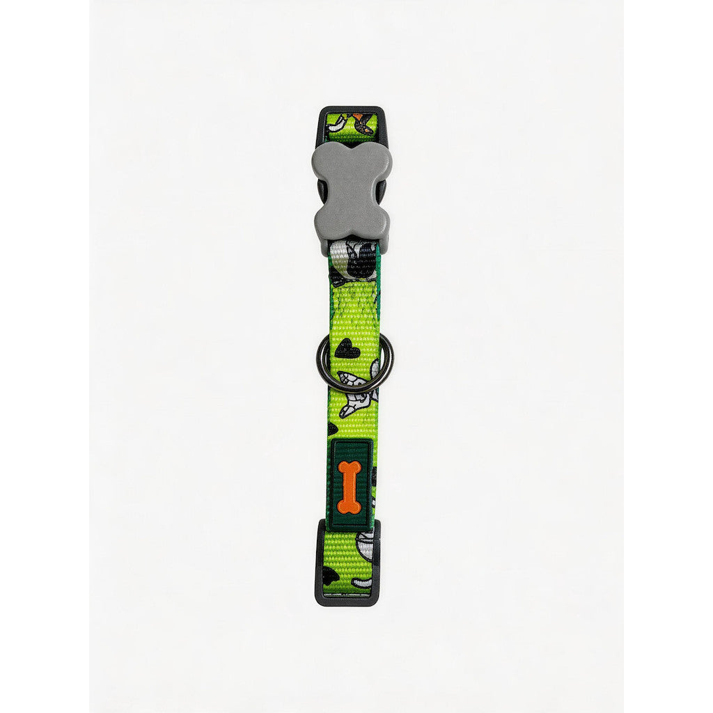 FUREVER365 Premium Dog Collar Adjustable Breathable Webbing Collar 1.5cm Width (30-37cm) Collar ONLY