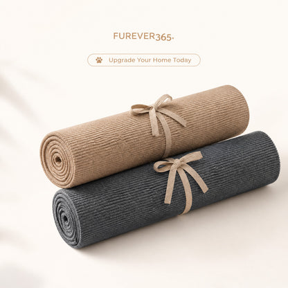 FUREVER365 Self-Adhesive Cat Scratch Mat Sofa Protector Wear-Resistant Felt Wall Pad Customizable DIY