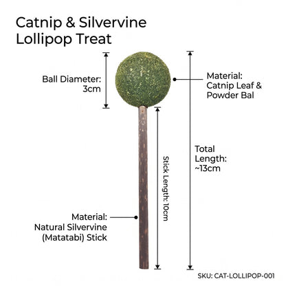 FUREVER365 Rotatable Catnip Ball Cat Toy Natural Silvervine Gall Fruit Molar Chew Toy Teeth Cleaning