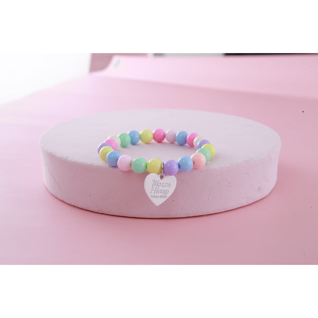 FUREVER365 Pet Pearl Necklace for Cat Dog Cute Heart Pendant Adjustable Elastic Collar Jewelry Kucing