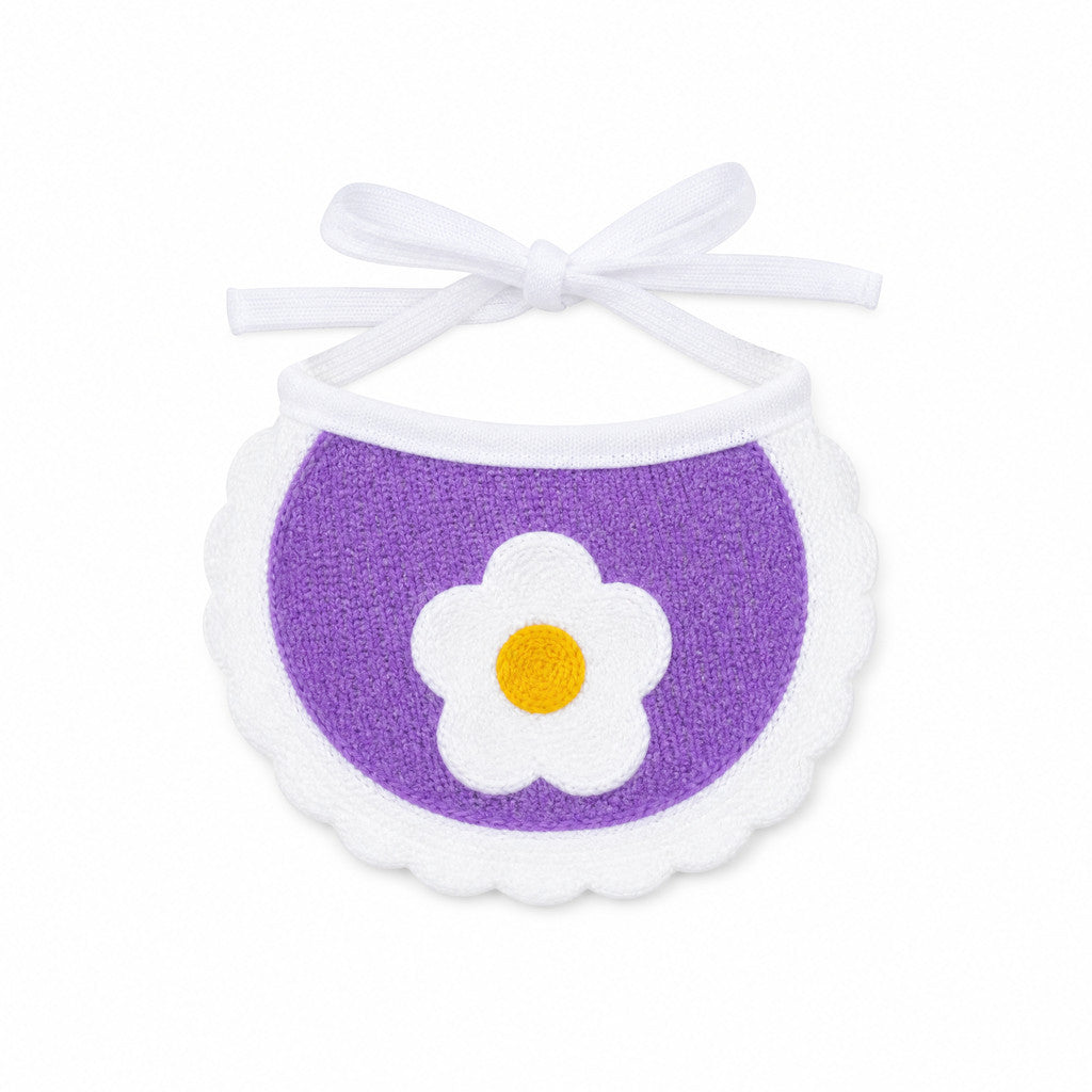 FUREVER365 Cute Pet Bib Cotton Saliva Towel Cat Scarf Dog Triangle Scarf Embroidery Puppy Neck Warmer