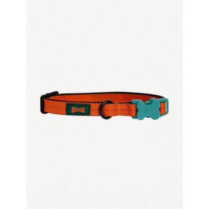 FUREVER365 Premium Dog Collar Adjustable Breathable Webbing Collar 1.5cm Width (30-37cm) Collar ONLY