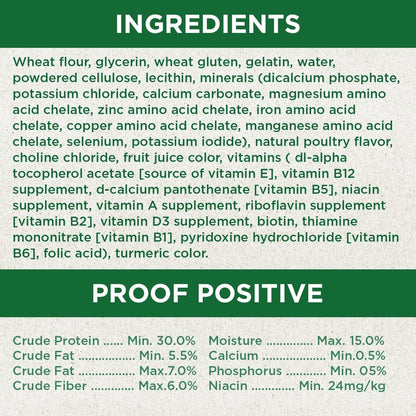 GREENIES Dental Dog Treats for Adult Dogs - Original Flavor 170g
