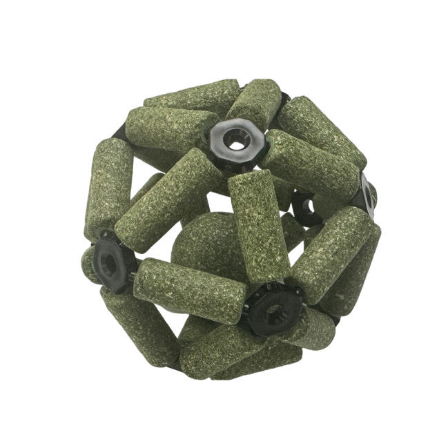 FUREVER365 Natural Silvervine Catnip Ball Cat Toy Gall Fruit Molar Chew Ball Bell Interactive Kitten