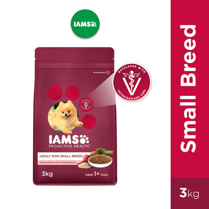 IAMS Dry Dog Food - Small Breed / Adult Dog / Mother & Puppy 3kg