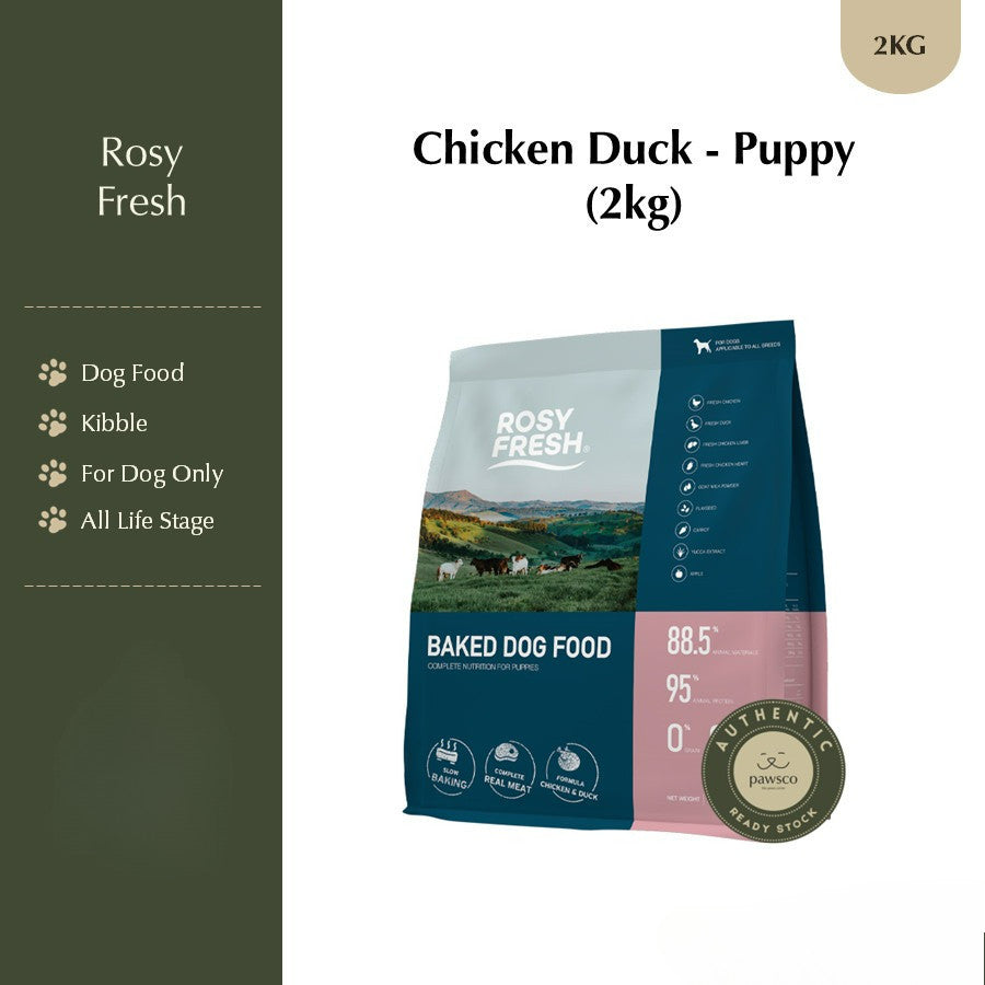 Rosy Fresh Makanan Anjing / Rosy Fresh Complete Bake Food Dog Food - 2kg