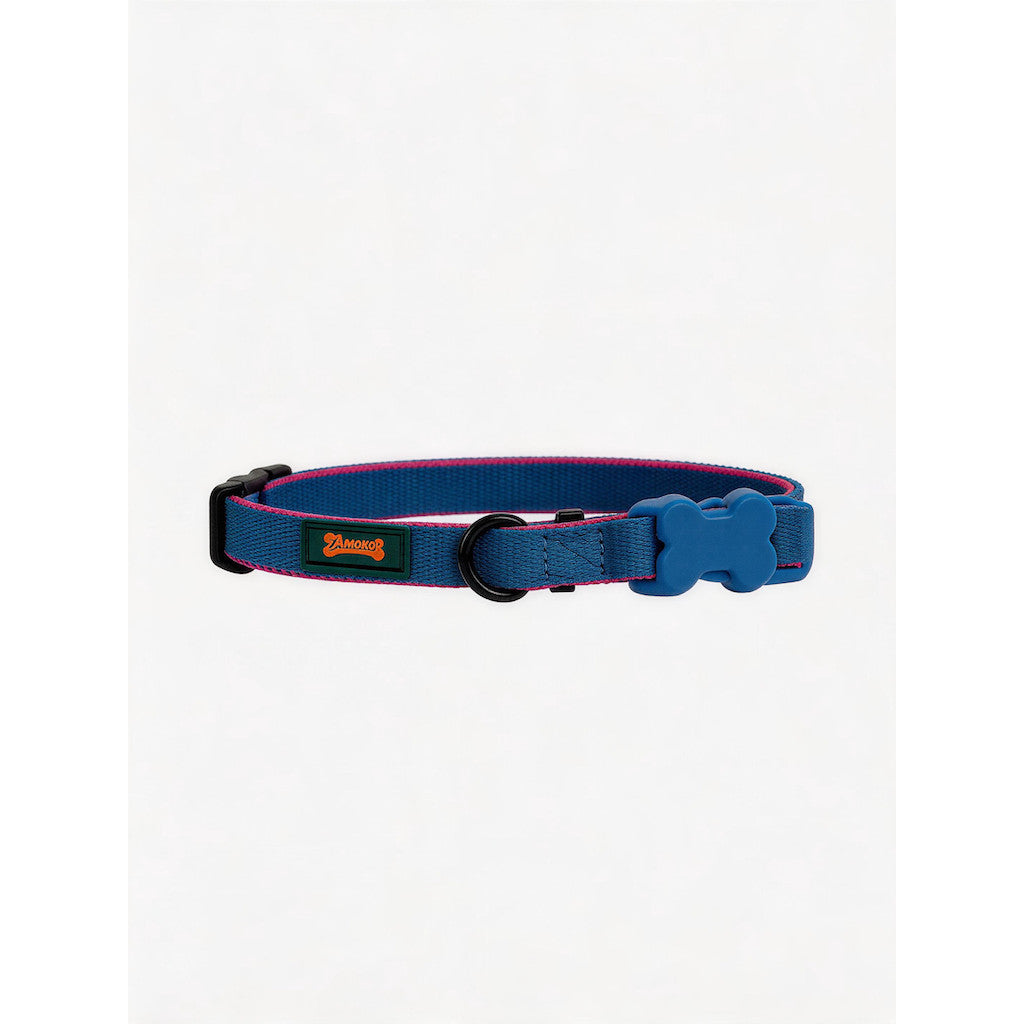 FUREVER365 Premium Dog Collar Adjustable Breathable Webbing Collar 1.5cm Width (30-37cm) Collar ONLY