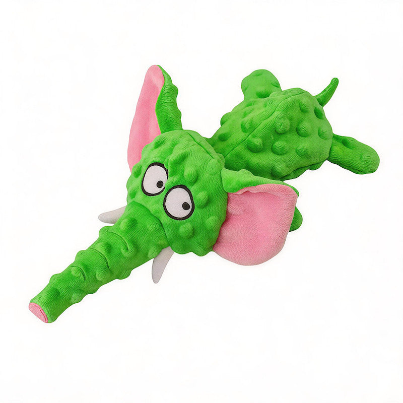 FUREVER365 Cute Duck Pet Plush Toy Squeaky Dog Toy Interactive Crinkle Molar Toy Bite Resistant Doll DT-2404