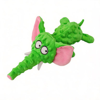 FUREVER365 Cute Duck Pet Plush Toy Squeaky Dog Toy Interactive Crinkle Molar Toy Bite Resistant Doll DT-2404