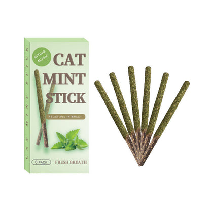 FUREVER365 Bottled Catnip Silvervine Stick Cat Toy Gall Fruit Molar Chew Stick Natural Cat Snack