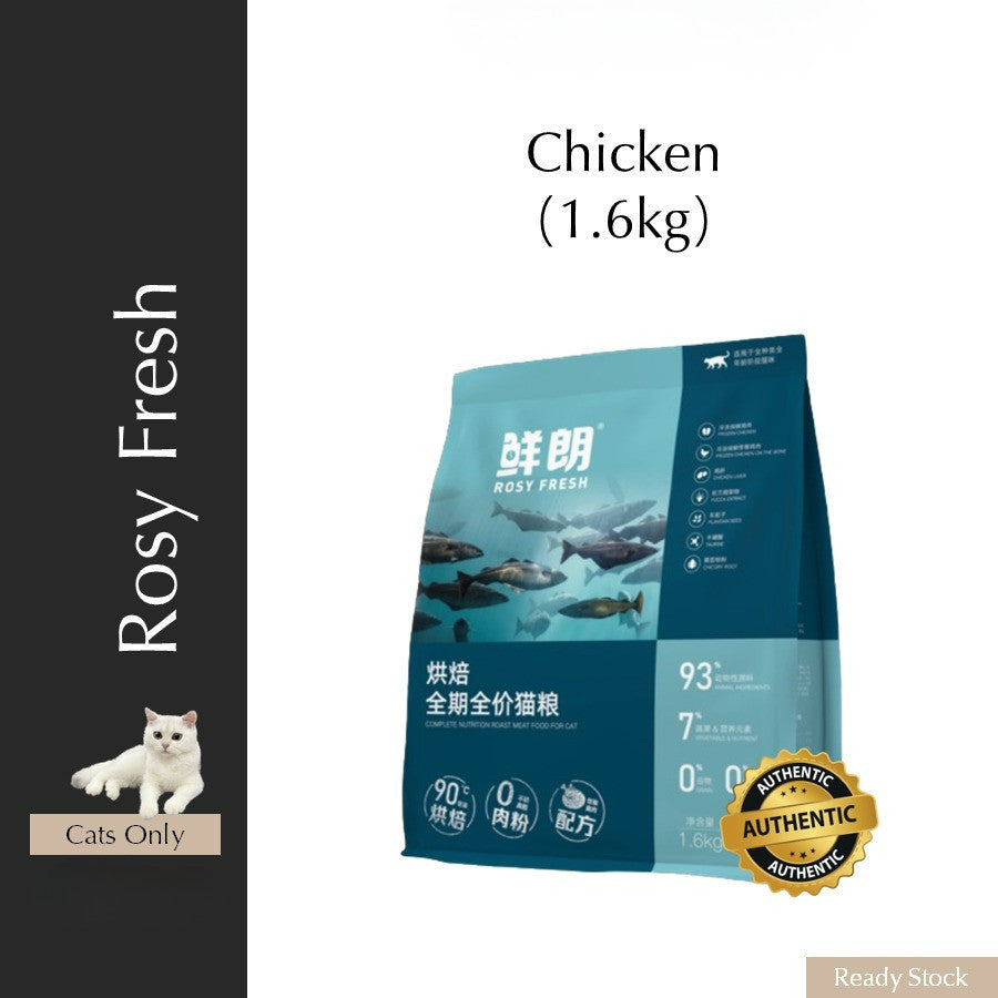 Rosy Fresh Complete Oven Bake Food Cat Food -1kg/2kg/6kg