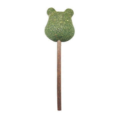 FUREVER365 Natural Catnip Lollipop Cat Toy Silvervine Stick Gall Fruit Molar Chew Toy Teeth Cleaning