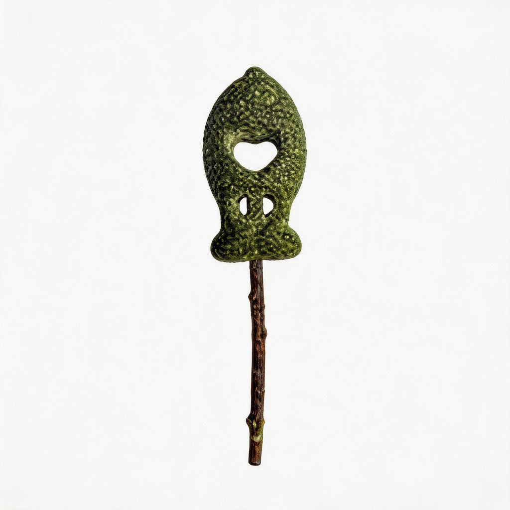 FUREVER365 Natural Catnip Lollipop Cat Toy Silvervine Stick Gall Fruit Molar Chew Toy Teeth Cleaning