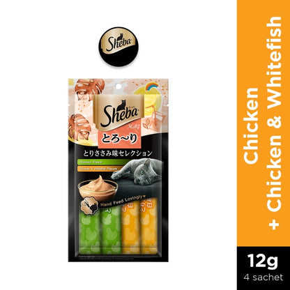 Sheba Melty Cat Treats Adult Cat - Choose Flavor 48g