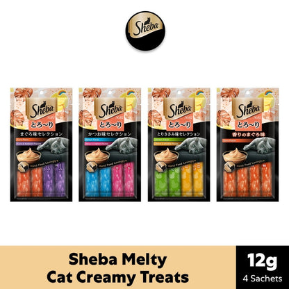 Sheba Melty Cat Treats Adult Cat - Choose Flavor 48g