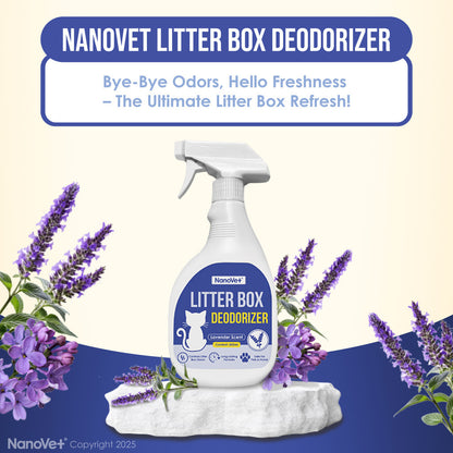Nanovet® Litter Box Deodorizer Spray (500ml)