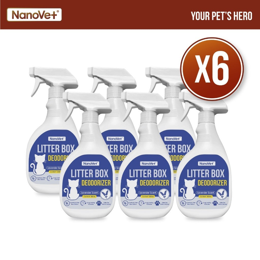 Nanovet® Litter Box Deodorizer Spray (500ml)