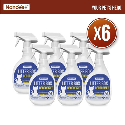 Nanovet® Litter Box Deodorizer Spray (500ml)