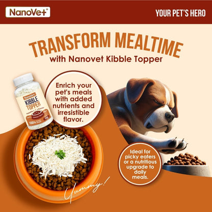 Nanovet® Kibble Topper Appetite Booster For Cat And Dog (70g)