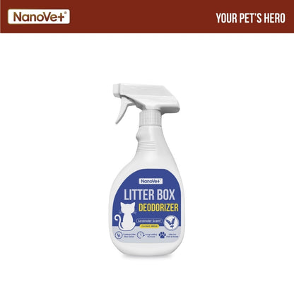 Nanovet® Litter Box Deodorizer Spray (500ml)