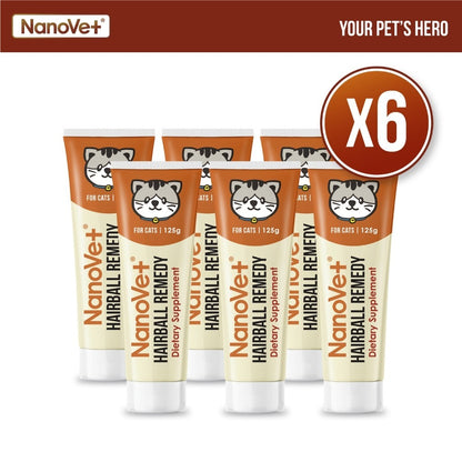 Nanovet® Pet Hairball Remedy Gel for Cat (125gm)