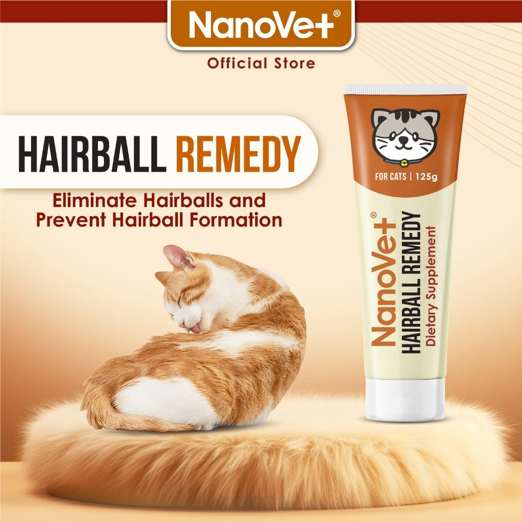 Nanovet® Pet Hairball Remedy Gel for Cat (125gm)