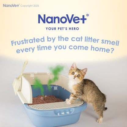Nanovet® Litter Box Deodorizer Spray (500ml)