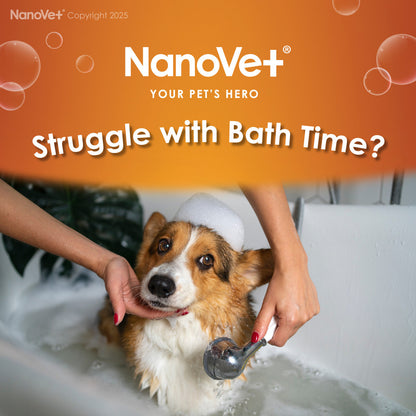 Nanovet® No Rinse Waterless Pet Foam Shampoo (200ml)