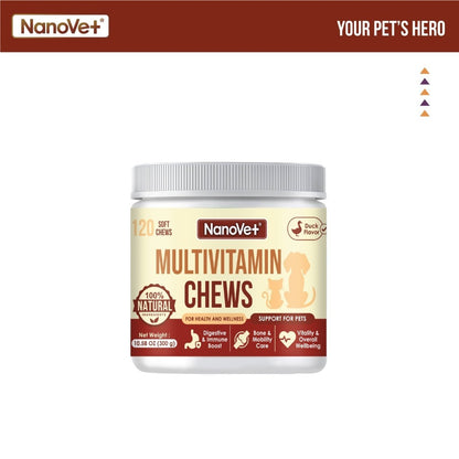Nanovet Chewable Series for Cat and Dog