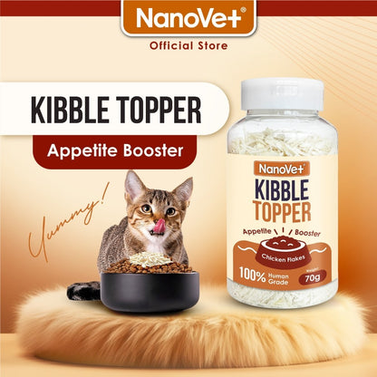 Nanovet® Kibble Topper Appetite Booster For Cat And Dog (70g)