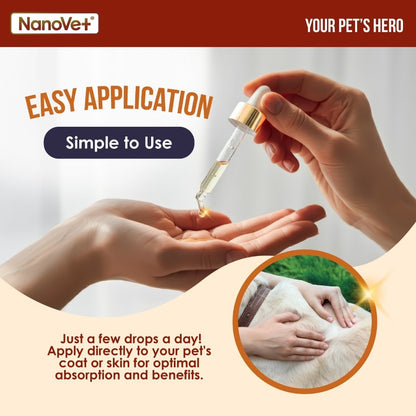 Nanovet® Pet Pure Argan Oil for Cat and Dog (50ml)