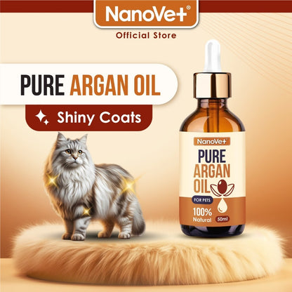 Nanovet® Pet Pure Argan Oil for Cat and Dog (50ml)
