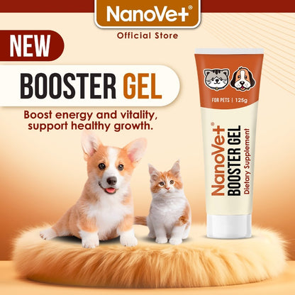 Nanovet® Pet Booster Gel for Cat and Dog (125gm)