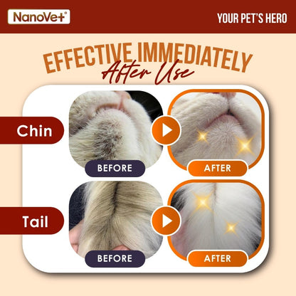 Nanovet® Pet Black Chin and Tail Remover (150ml)