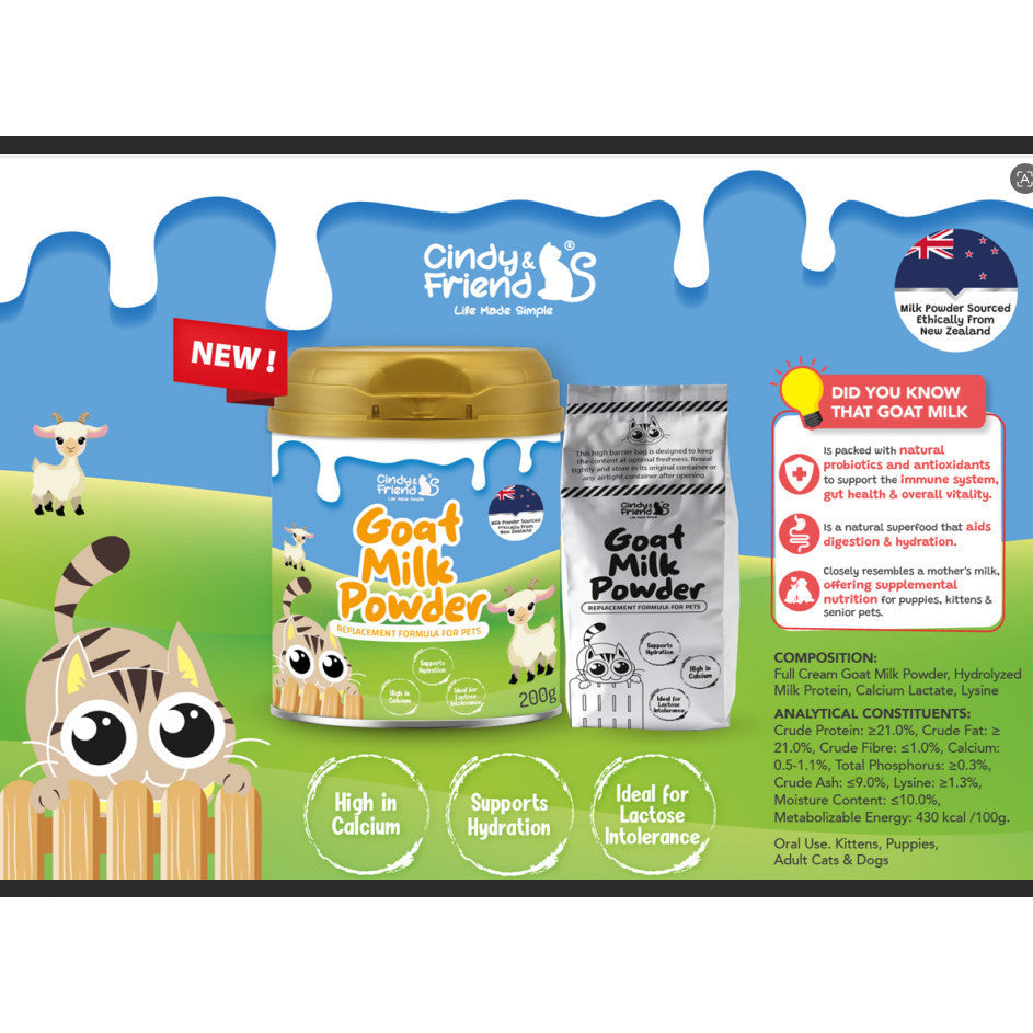 Cindy & Friend Goat Milk Powder 200g