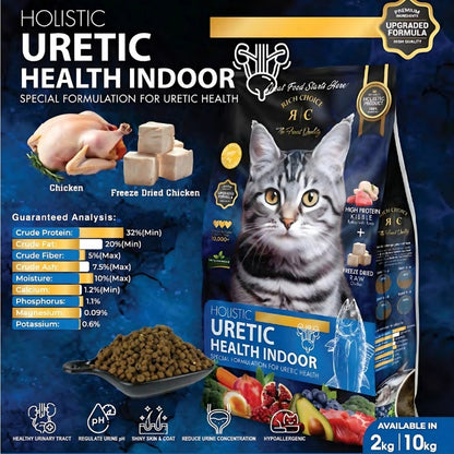 Rich Choice Holistic Cat Food 2kg Premium Dry Cat Food Salmon Chicken Persian British Shorthair Ragdoll Makanan Kucing